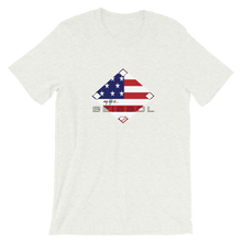 Load image into Gallery viewer, My Life is Beisbol - USA Flag - Short-Sleeve T-Shirt