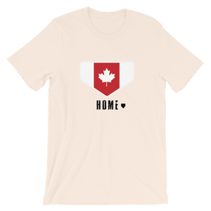 This is My Home - Canada Homeplate Flag - Short-Sleeve T-Shirt