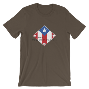 Mi Vida es Baseball - PR Flag - Short-Sleeve T-Shirt