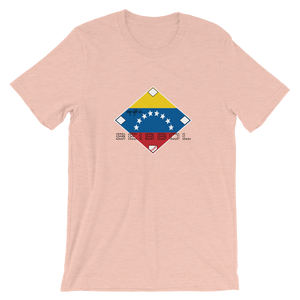 My Life is Beisbol - Venezuela Flag - Short-Sleeve T-Shirt