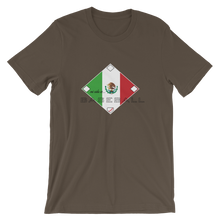 Load image into Gallery viewer, Mi Vida es Baseball - Mexico Flag - Short-Sleeve T-Shirt