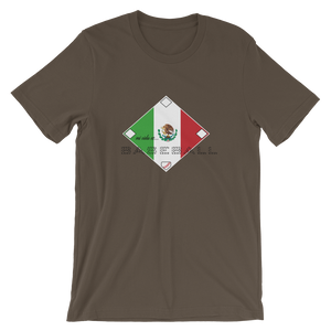 Mi Vida es Baseball - Mexico Flag - Short-Sleeve T-Shirt