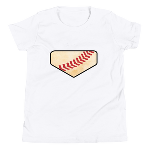 Homeplate Stitch - Dirt Logo - Youth Short Sleeve T-Shirt