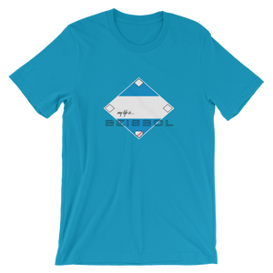 My Life is Beisbol - Nicaragua Flag - Short-Sleeve T-Shirt