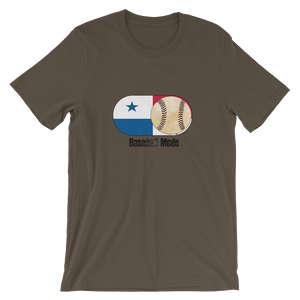 Baseball Mode - Panama Flag Dirt Ball - Short-Sleeve T-Shirt