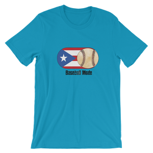Baseball Mode - PR Flag Dirt Ball - Short-Sleeve T-Shirt
