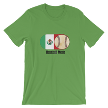 Load image into Gallery viewer, Baseball Mode - Mexico Flag Dirt Ball - Short-Sleeve T-Shirt