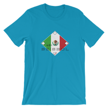 Load image into Gallery viewer, My life is Beisbol - Mexico Flag - Short-Sleeve T-Shirt