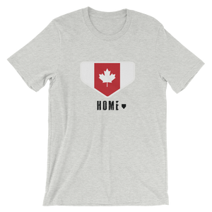 This is My Home - Canada Homeplate Flag - Short-Sleeve T-Shirt