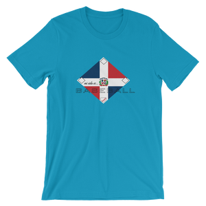 Mi Vida es Baseball - RD Flag - Short-Sleeve T-Shirt