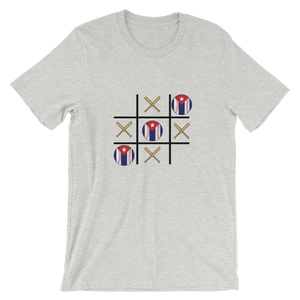 Baseball Winner Game - TTT - Cuba Flag - Short-Sleeve T-Shirt
