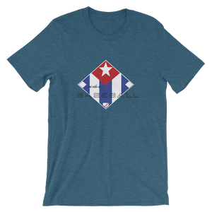 Mi Vida es Baseball - Cuba Flag - Short-Sleeve T-Shirt