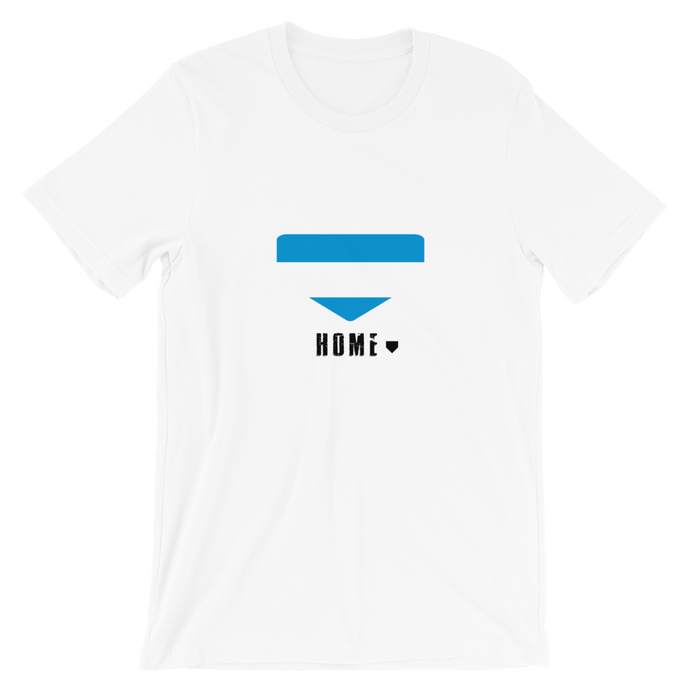 This is My Home - Nicaragua Homeplate Flag - Short-Sleeve T-Shirt