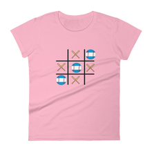 Load image into Gallery viewer, Baseball Game Winner - TTT - Nicaragua Flag - Women&#39;s short sleeve t-shirt