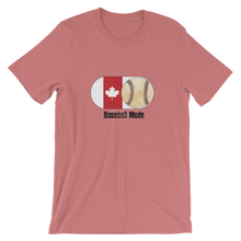 Load image into Gallery viewer, Baseball Mode - Canada Flag Dirt Ball - Short-Sleeve T-Shirt