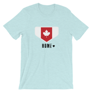 This is My Home - Canada Homeplate Flag - Short-Sleeve T-Shirt