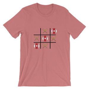 Baseball Winner Game - TTT- Canada Flag - Short-Sleeve T-Shirt