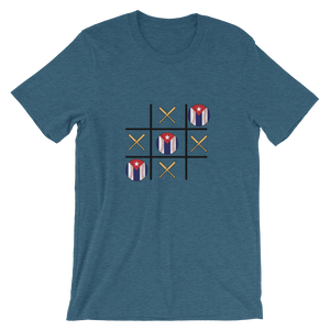 Baseball Winner Game - TTT - Cuba Flag - Short-Sleeve T-Shirt
