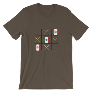 Baseball Winner Game - TTT - Mexico Flag - Short-Sleeve T-Shirt