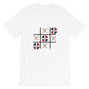 Baseball Winner Game - TTT- RD Flag - Short-Sleeve T-Shirt