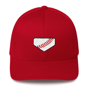 Homeplate Stitch Logo - Structured Twill Cap