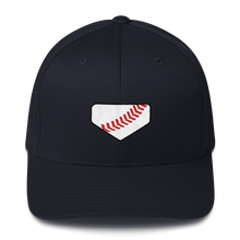 Load image into Gallery viewer, Homeplate Stitch Logo - Structured Twill Cap