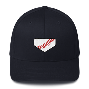 Homeplate Stitch Logo - Structured Twill Cap