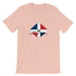 My Life is Beisbol - RD Flag - Short-Sleeve T-Shirt