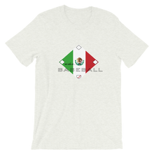 Load image into Gallery viewer, Mi Vida es Baseball - Mexico Flag - Short-Sleeve T-Shirt