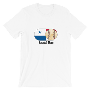 Baseball Mode - Panama Flag Dirt Ball - Short-Sleeve T-Shirt