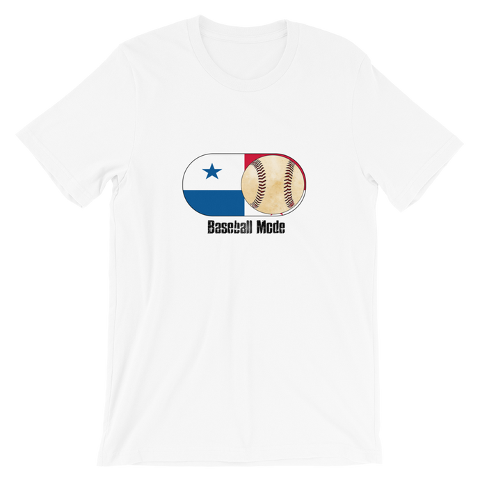 Baseball Mode - Panama Flag Dirt Ball - Short-Sleeve T-Shirt