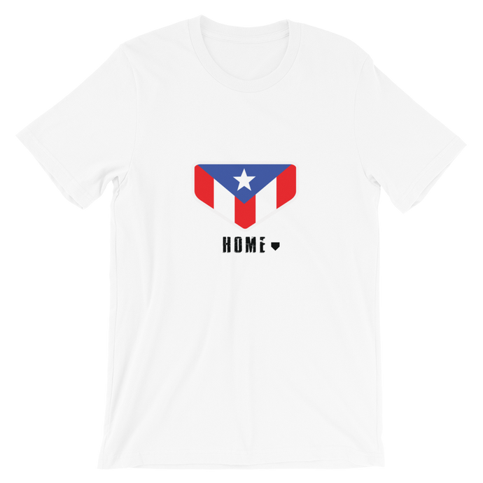 This is My Home - PR Homeplate Flag - Short-Sleeve T-Shirt