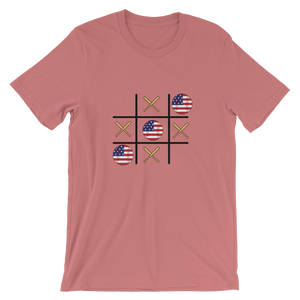 Baseball Winner Game - TTT - USA Flag - Short-Sleeve T-Shirt