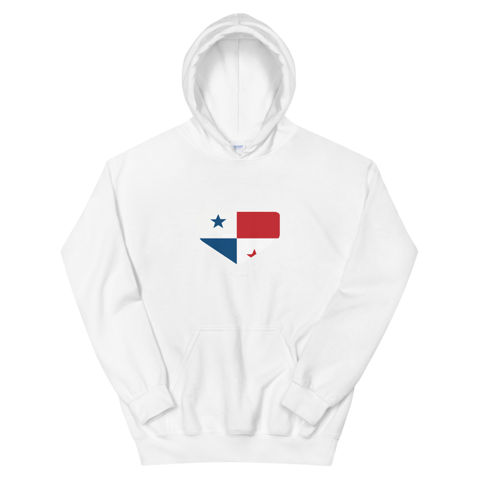 This is My Home - Homeplate Panama Flag - Hooded Sweatshirt