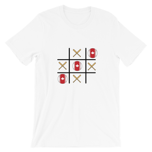 Baseball Winner Game - TTT- Canada Flag - Short-Sleeve T-Shirt