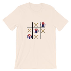 Baseball Winner Game - TTT - Cuba Flag - Short-Sleeve T-Shirt