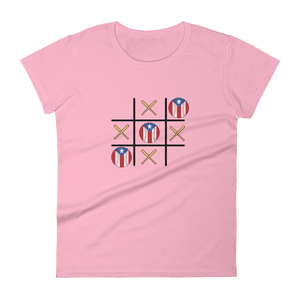 Baseball Game Winner - TTT - PR Flag - Women's short sleeve t-shirt
