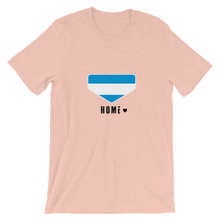 Load image into Gallery viewer, This is My Home - Nicaragua Homeplate Flag - Short-Sleeve T-Shirt