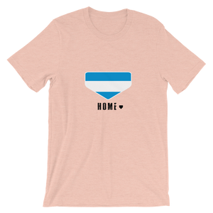 This is My Home - Nicaragua Homeplate Flag - Short-Sleeve T-Shirt