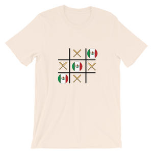 Baseball Winner Game - TTT - Mexico Flag - Short-Sleeve T-Shirt