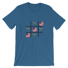 Load image into Gallery viewer, Baseball Winner Game - TTT - USA Flag - Short-Sleeve T-Shirt