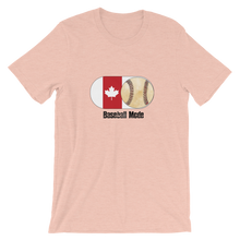 Load image into Gallery viewer, Baseball Mode - Canada Flag Dirt Ball - Short-Sleeve T-Shirt