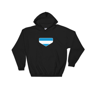 This is My Home - Homeplate Nicaragua Flag - Hooded Sweatshirt