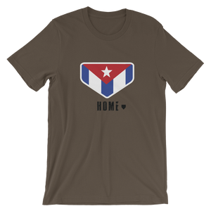 This is My Home - Cuba Homeplate Flag - Short-Sleeve T-Shirt