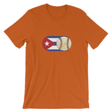 Load image into Gallery viewer, Baseball Mode -No Words - Cuba Flag - Short Sleeve T-Shirt
