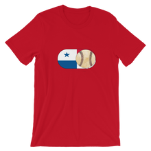 Load image into Gallery viewer, Baseball Mode -No Words - Panama Flag - Short Sleeve T-Shirt