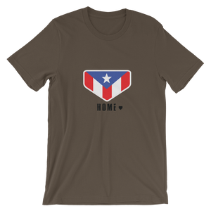 This is My Home - PR Homeplate Flag - Short-Sleeve T-Shirt