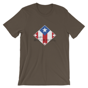 My Life is Beisbol - PR Flag - Short-Sleeve T-Shirt