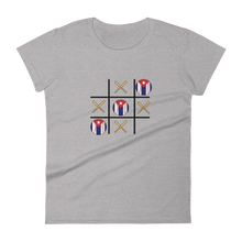 Load image into Gallery viewer, Baseball Game Winner - TTT - Cuba Flag - Women&#39;s short sleeve t-shirt
