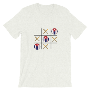 Baseball Winner Game - TTT - Cuba Flag - Short-Sleeve T-Shirt